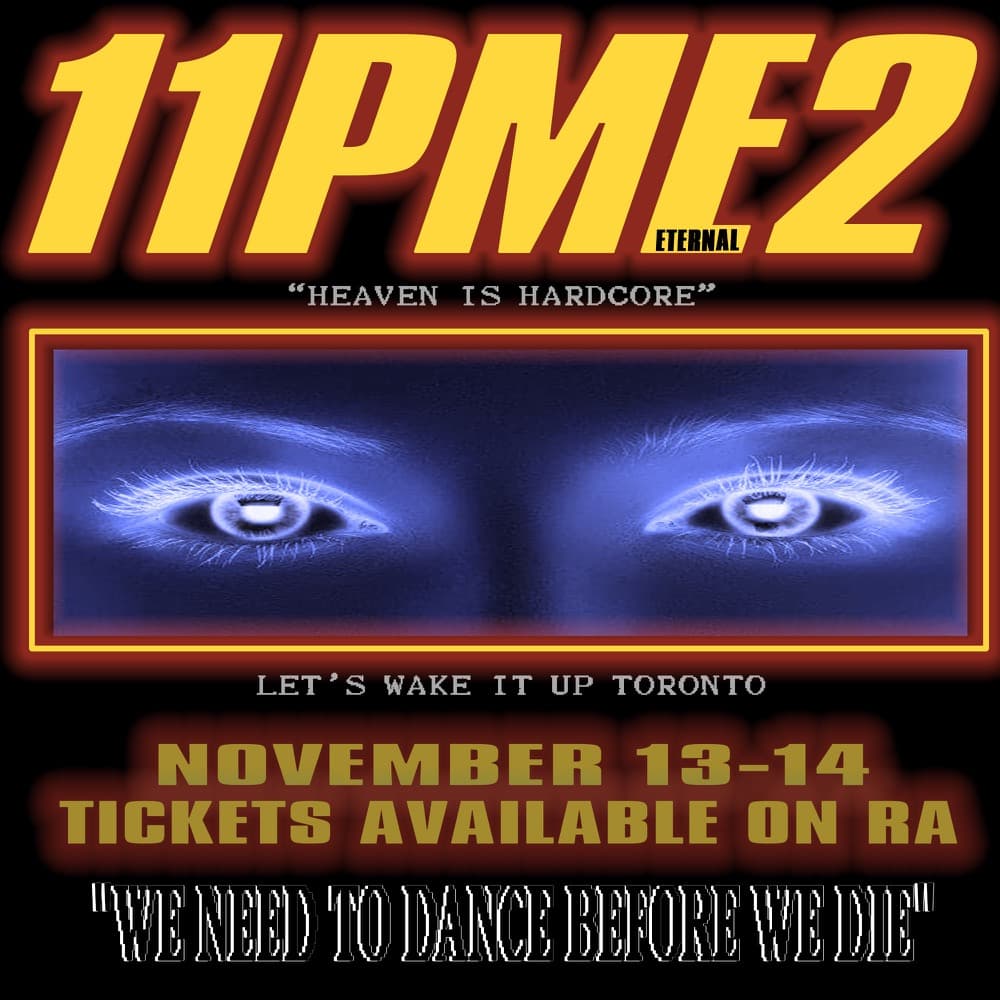 11PME2: HEAVEN IS HARDCORE NIGHT 2 flyer