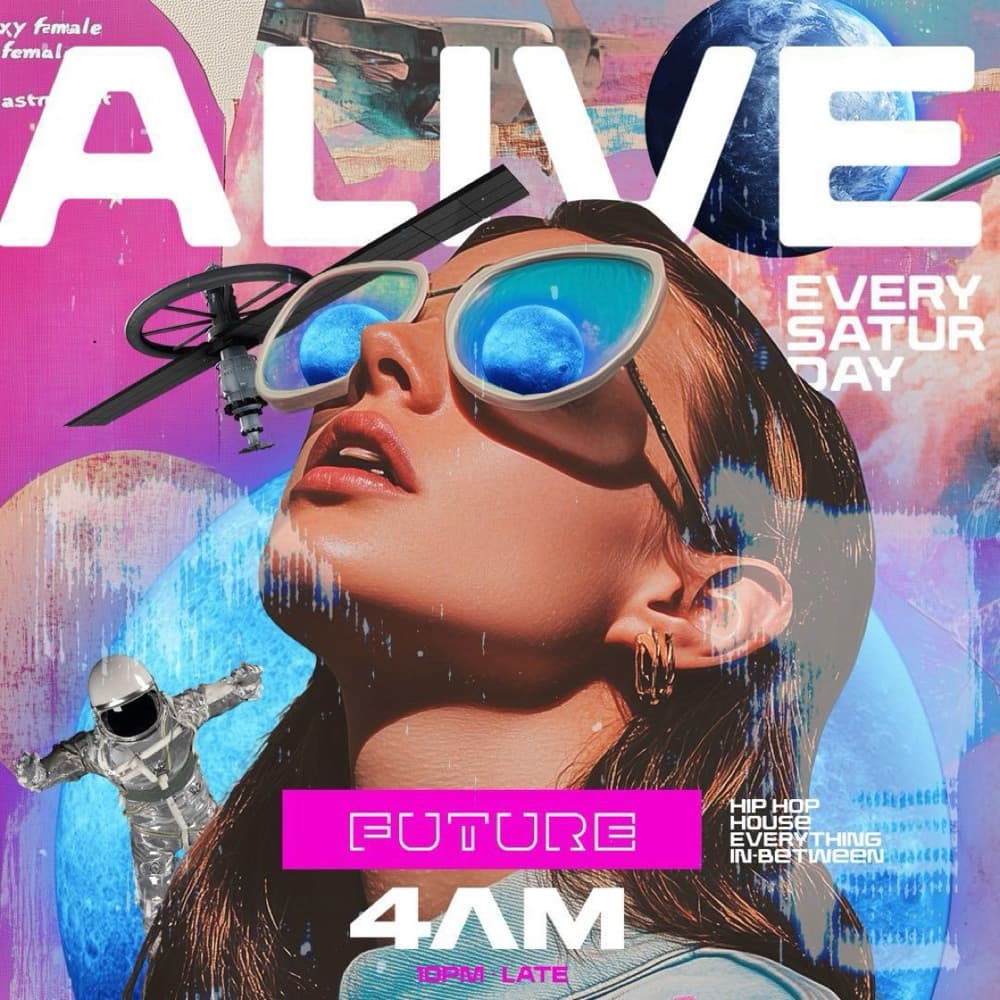 Alive Saturdays flyer, Future