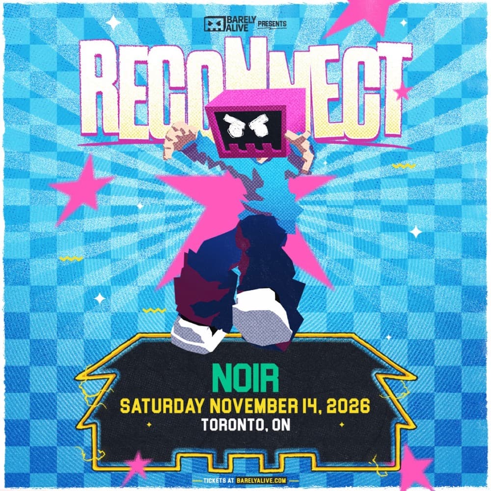 Barely Alive: Reconnect flyer, Rebel, 2026-11-14