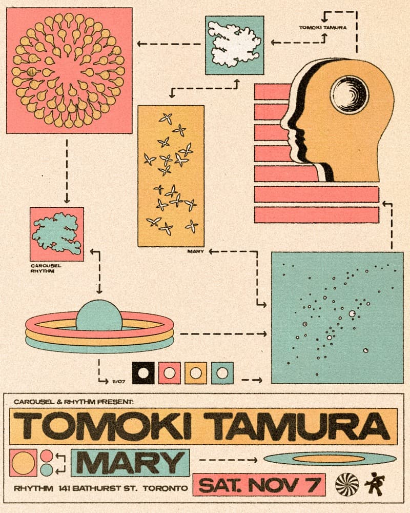 Carousel x Rhythm: Tomoki Tamura, Mary flyer