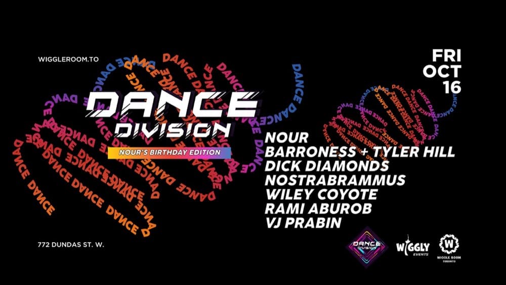 Dance Division 17 - Nour's bday edition flyer