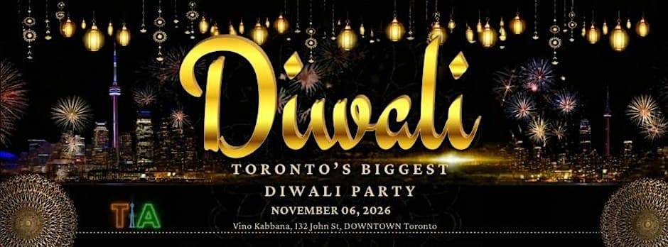 Diwali Bash flyer, Vino Kabbana Club, 2026-11-06
