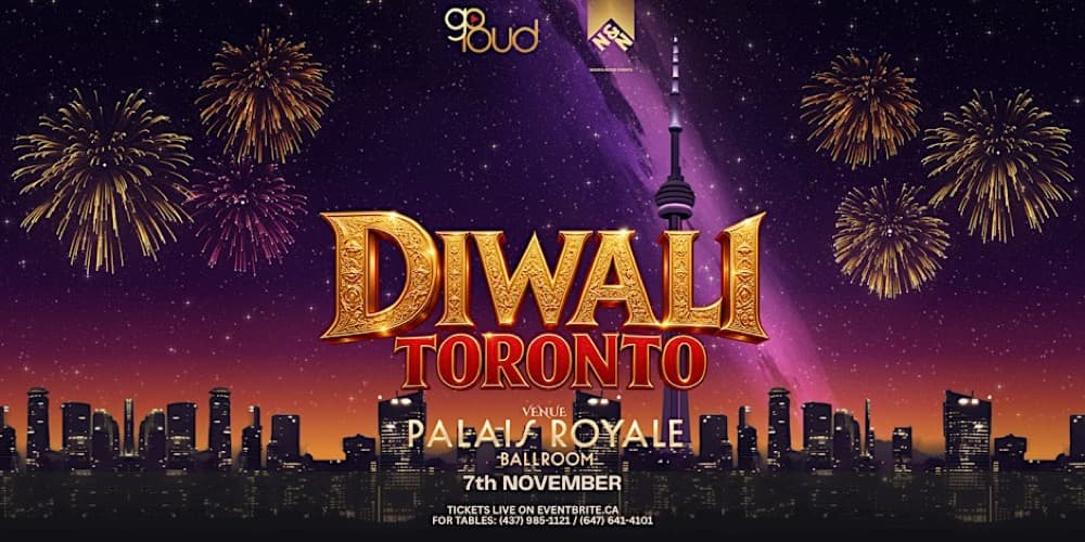 Diwali Toronto 2.0 flyer