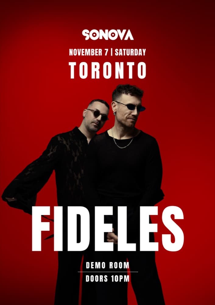 Fideles: TORONTO flyer