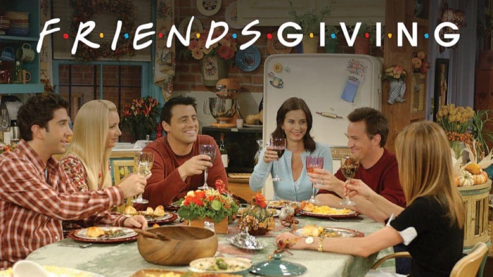 Friendsgiving at Fiction flyer, Sunday October 11