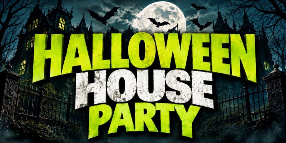 Halloween House Party at Oria Nightclub flyer, Friday October 23