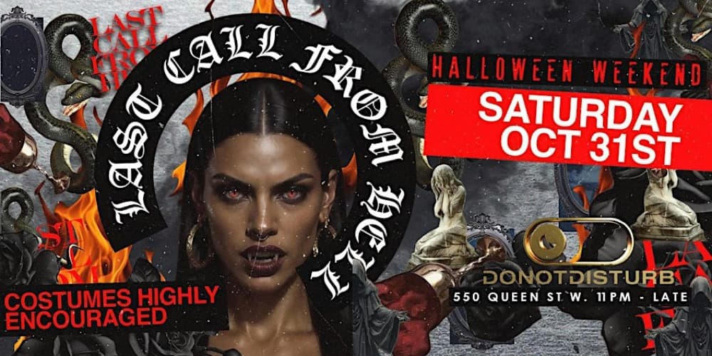 Halloween Night flyer