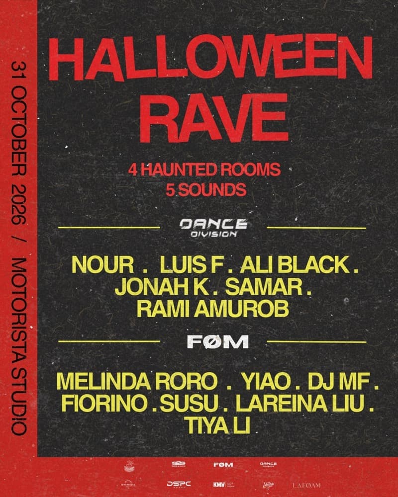 Halloween Rave (4 haunted rooms / 5 sounds) flyer