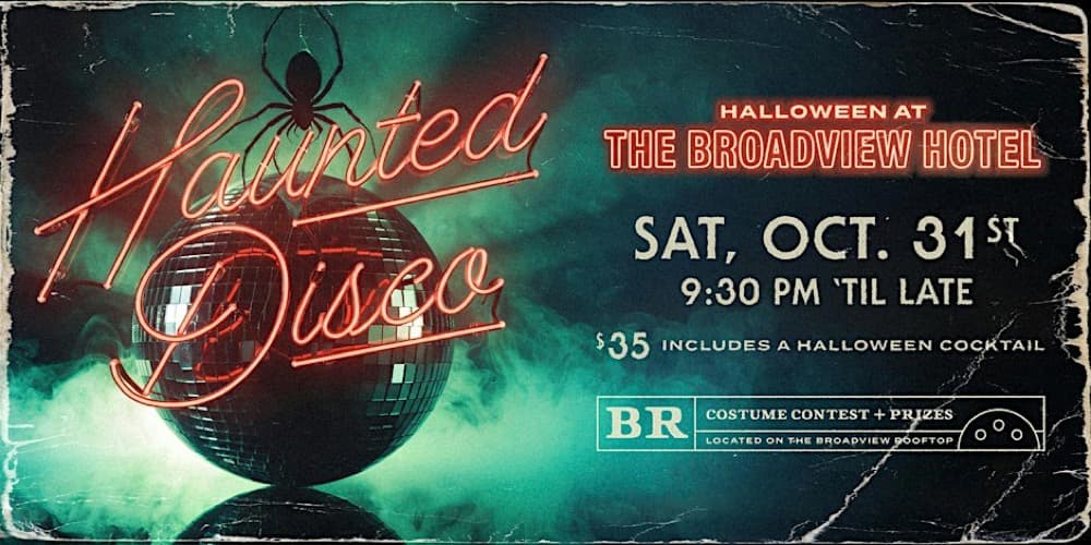 Haunted Disco flyer