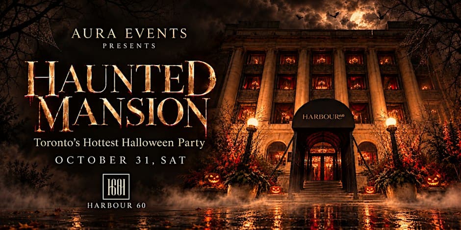 HAUNTED MANSION @ HARBOUR 60 flyer, Harbour 60, 2026-10-31