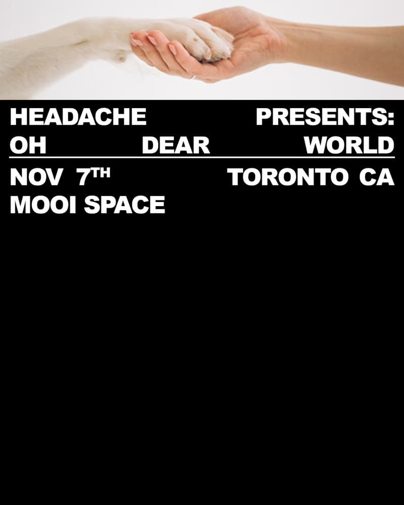 HEADACHE LIVE AT Mooi Space flyer