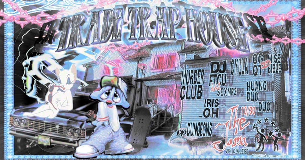 HENTAI HAMMER HALLOWEEN - TRADE TRAPHOUSE flyer, The Jama, 2026-10-30