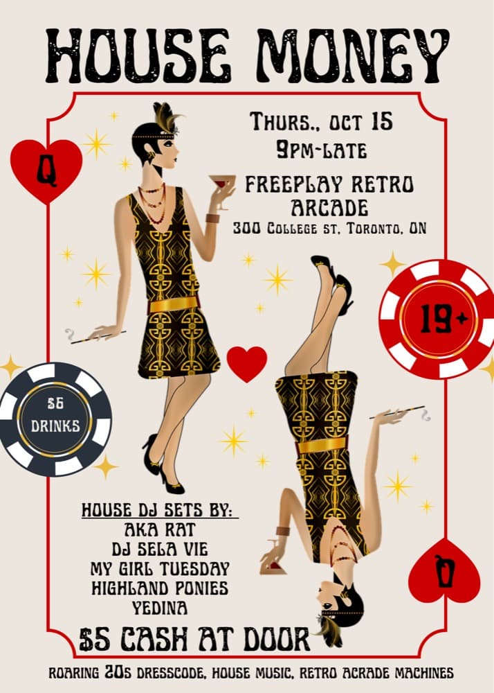 House Money flyer