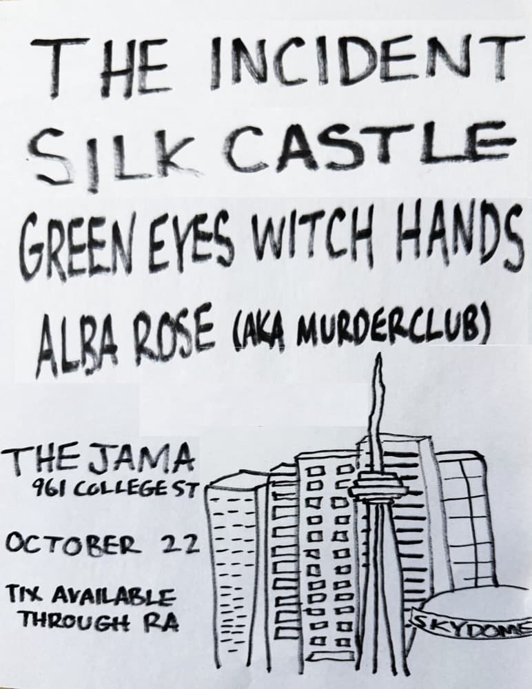 Incident & Friends flyer