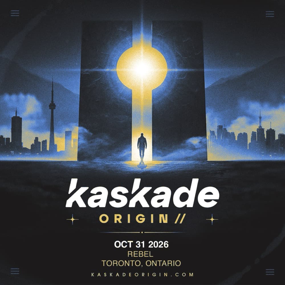 Kaskade flyer, Rebel, 2026-10-31
