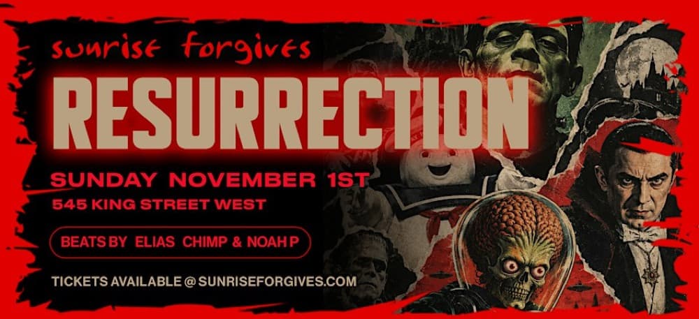 King Street Resurrection Halloween Sunday flyer