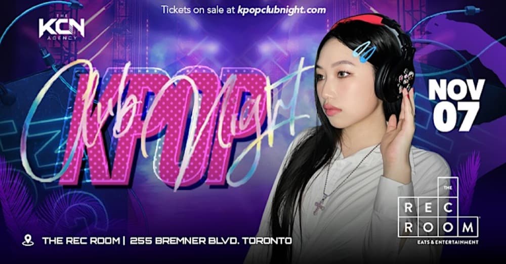 Kpop Club Night in Toronto Nov 7 event image