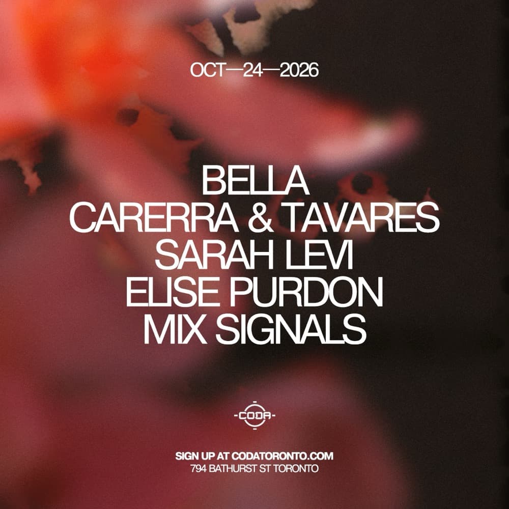 Locals Only x CODA flyer, Coda, 2026-10-24