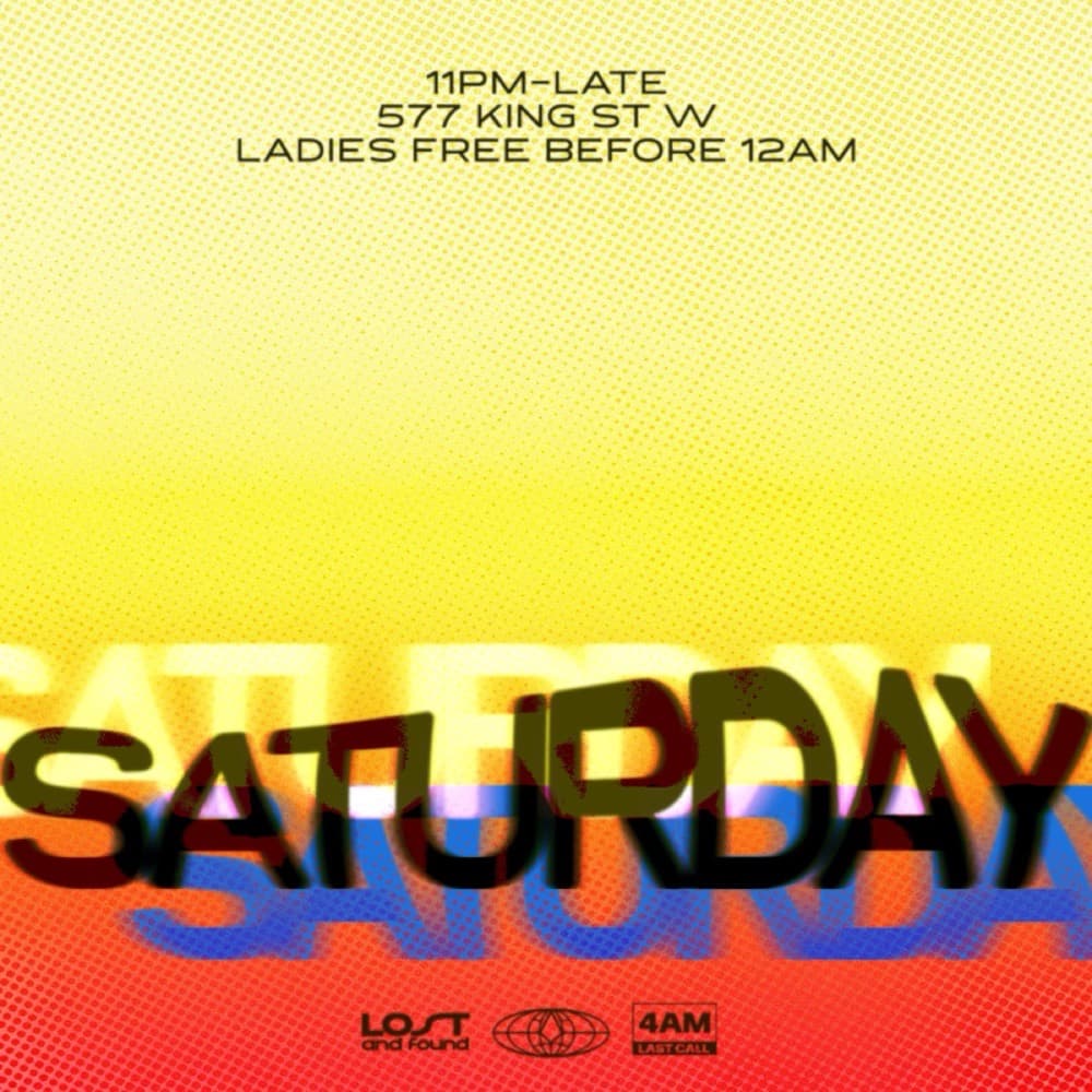 Lost and Found Saturdays flyer