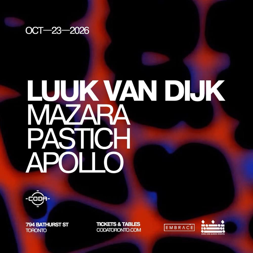 Luuk van Dijk flyer, Coda, 2026-10-23