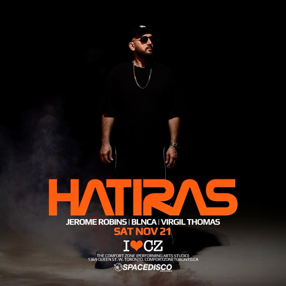 Morning Mass pres. Hatiras & Spacedisco flyer, The Comfort Zone, 2026-11-21