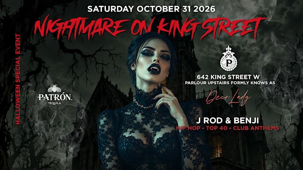 Nightmare Halloween on King Street flyer