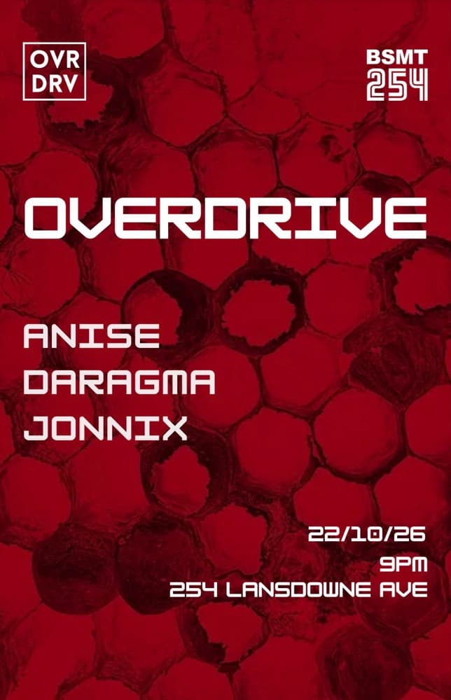OVERDRIVE flyer