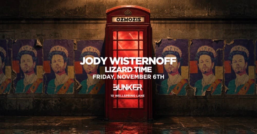 Ozmozis presents Jody Wisternoff flyer