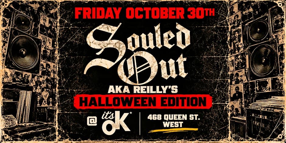 Souled Out aka Reilly's - Halloween Edition flyer, It's Okay Studios, 2026-10-30