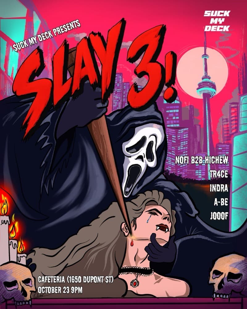 Suck My Deck: SLAY 3 flyer
