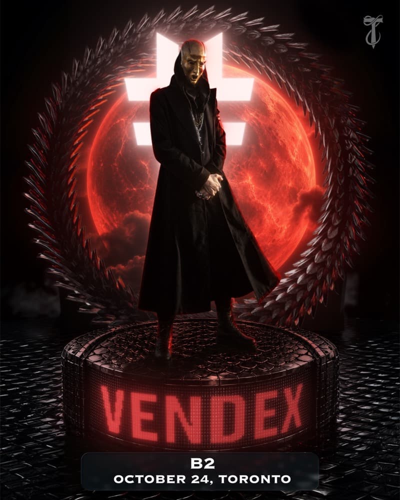 TAKEOVER 6IX presents VENDEX & B2 flyer