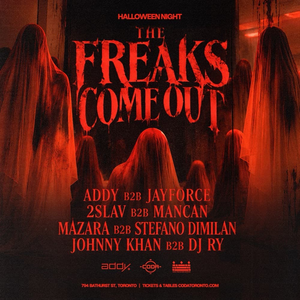The Freaks Come Out: Halloween Night flyer, Coda, 2026-10-31