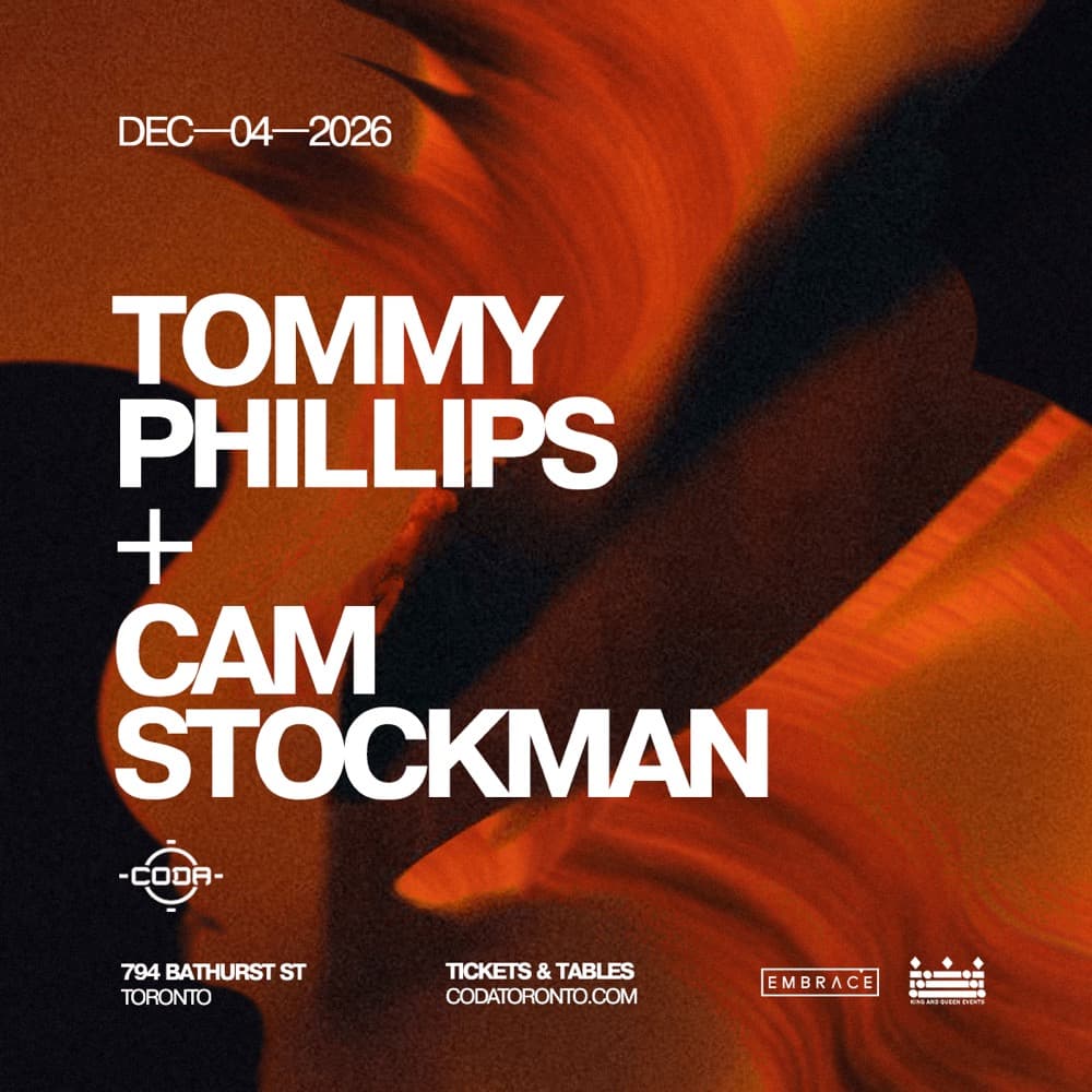 Tommy Phillips + Cam Stockman flyer, CODA, Dec 04 2026