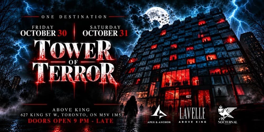 Tower of Terror, Lavelle rooftop Halloween