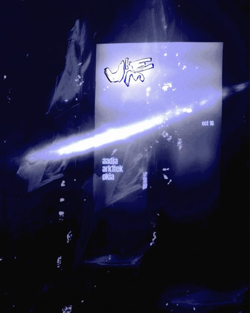 U/me....AADJA, ARK1TEK & ØKIA flyer