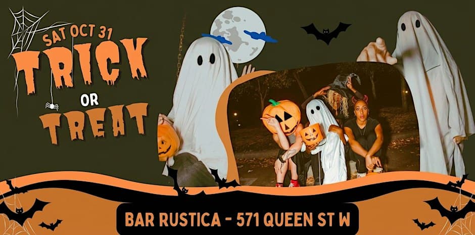 UOFT TRICK OR TREAT flyer, Bar Rustica, 2026-10-31