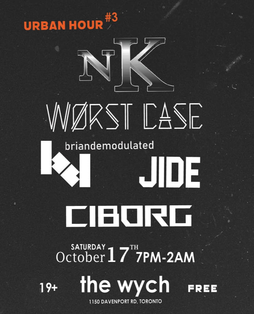 Urban Hour 3 - House flyer
