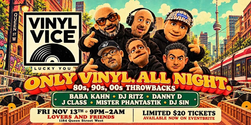 Vinyl Vice flyer