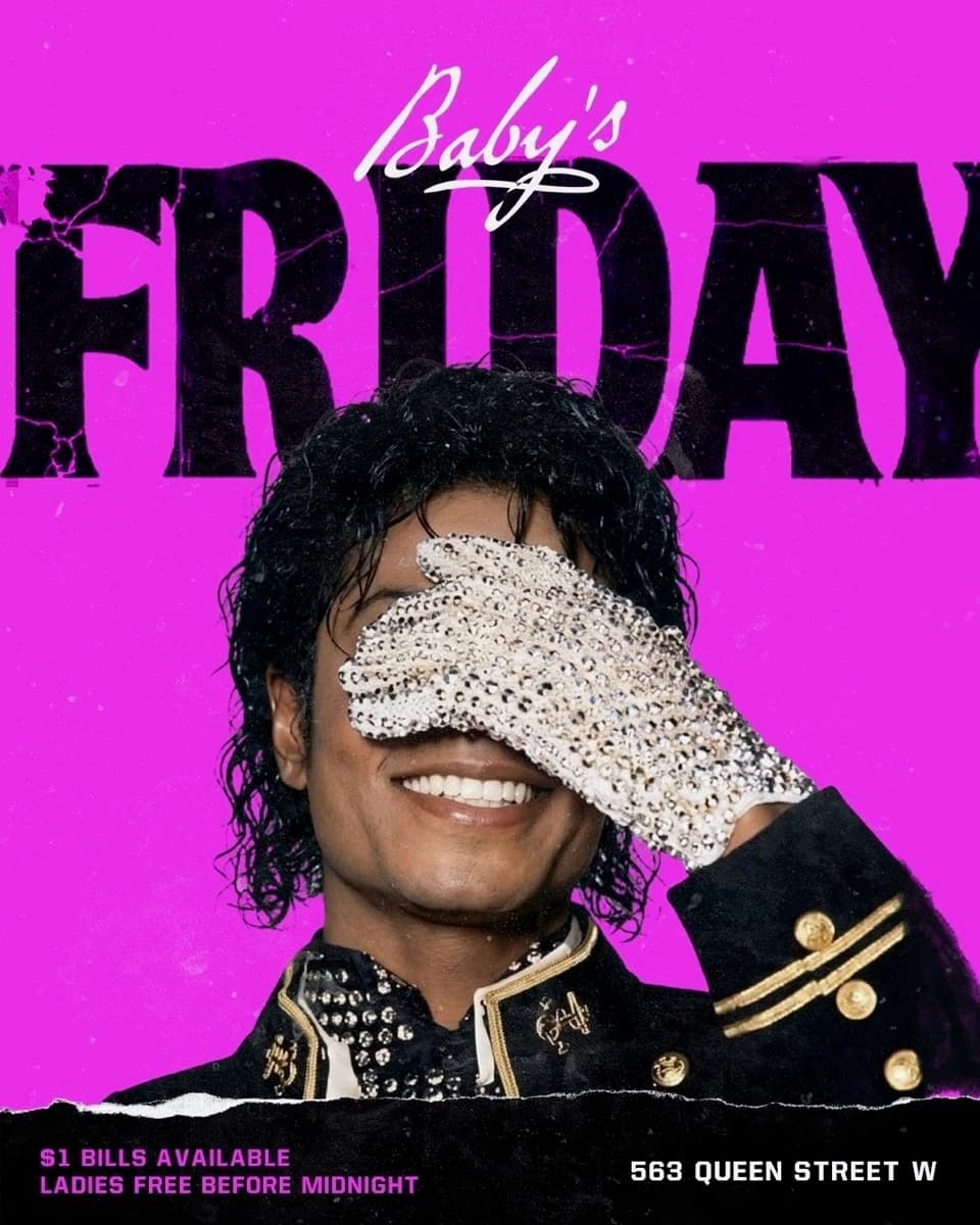 Baby Fridays flyer, Baby's