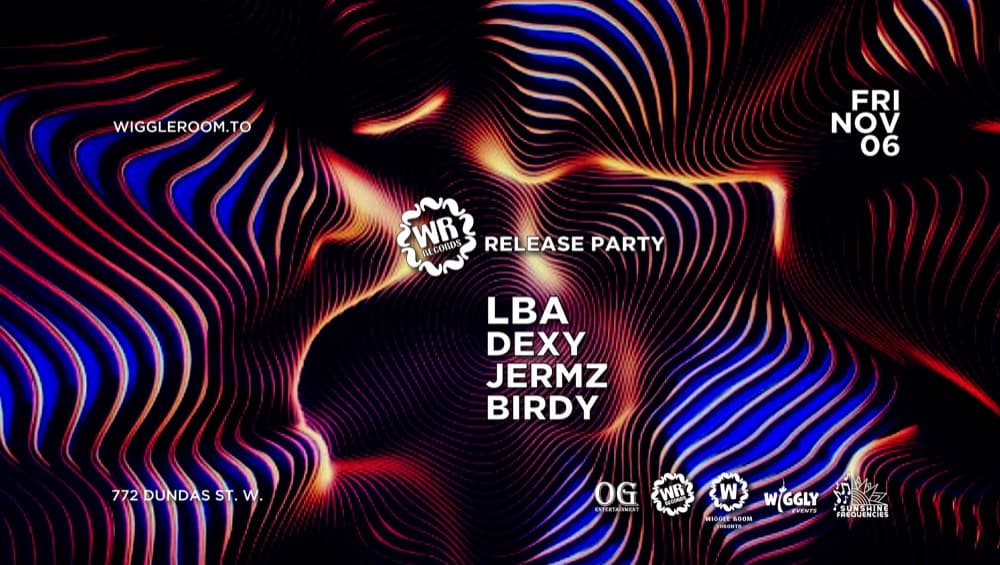 WR Records: LITTLE BAD ASS Release Party flyer, Wiggle Room, 2026-11-06