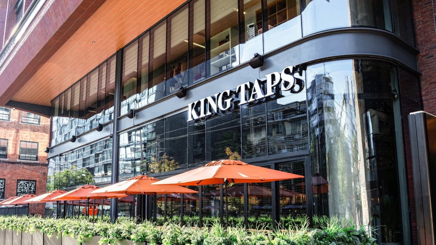King Taps King & Portland, inside