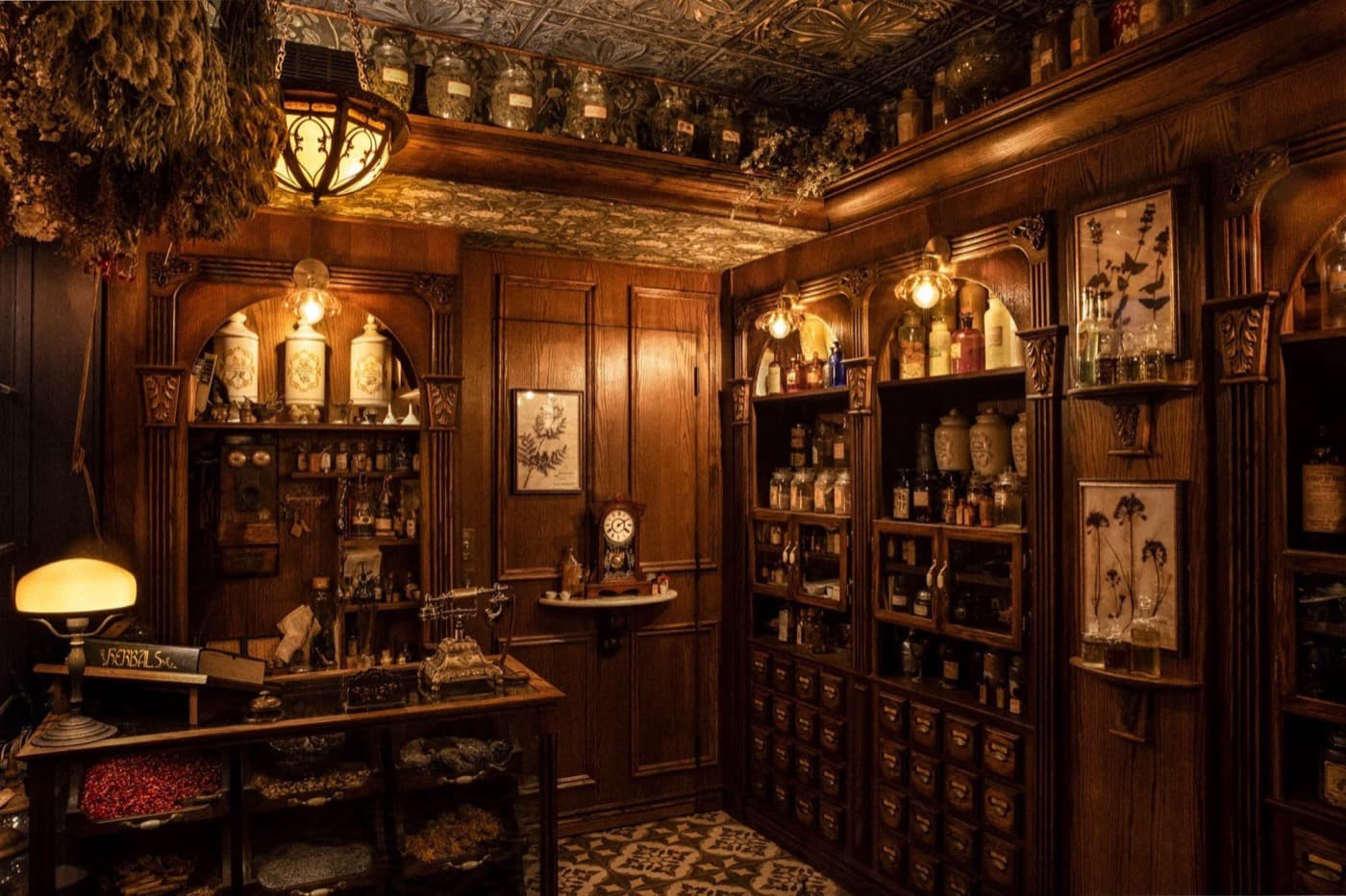 Prequel & Co. Apothecary, inside