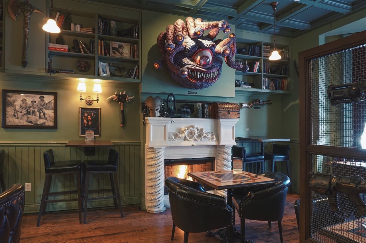 Storm Crow Manor, inside
