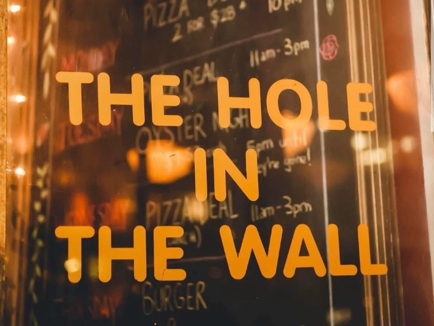 The Hole in the Wall, the room