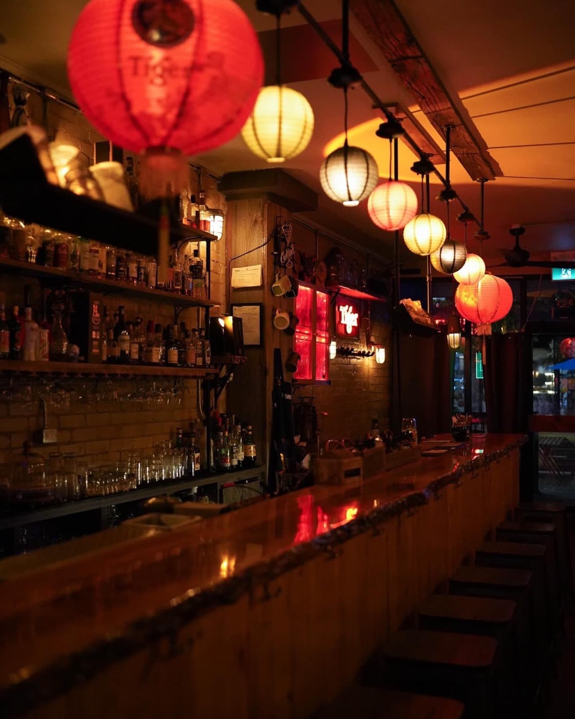 The Opium Bar, inside