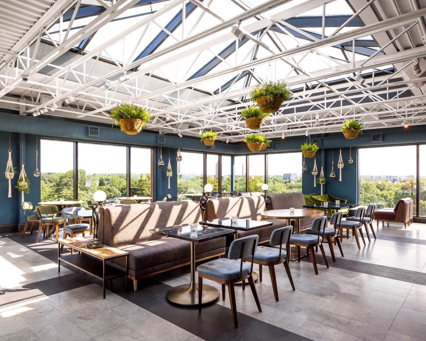 The Rooftop at The Broadview Hotel, inside